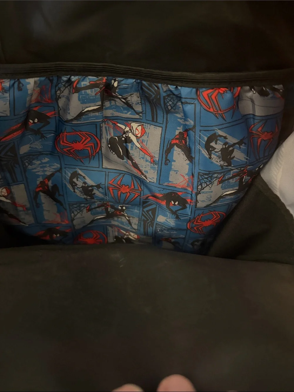 Spider-Man Miles Morales Kids Backpack - Black & Red